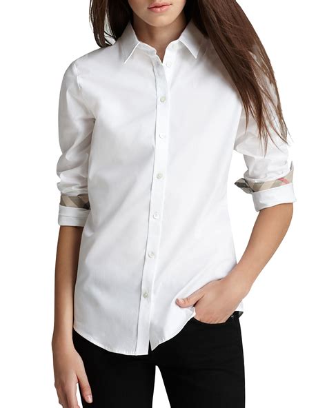 burberry button down shirt women'|Burberry scribble button down shirt.